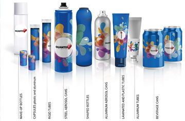 Cans, tubes, aerosol, jars, round, objects, cylinders, capsules, wine, sleeves, aluminum plastic tubes printed with our high digital printer