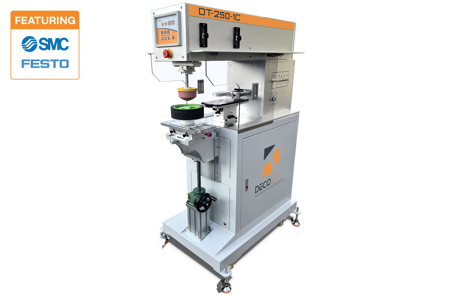 DT‑250‑1C One‑Color Pad Printing Machine | Deco Tech