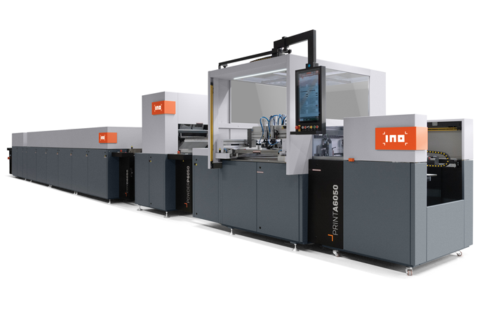 INO A6 Flatbed Screen Printing Machine for Heat Transfers & High-Build Graphics