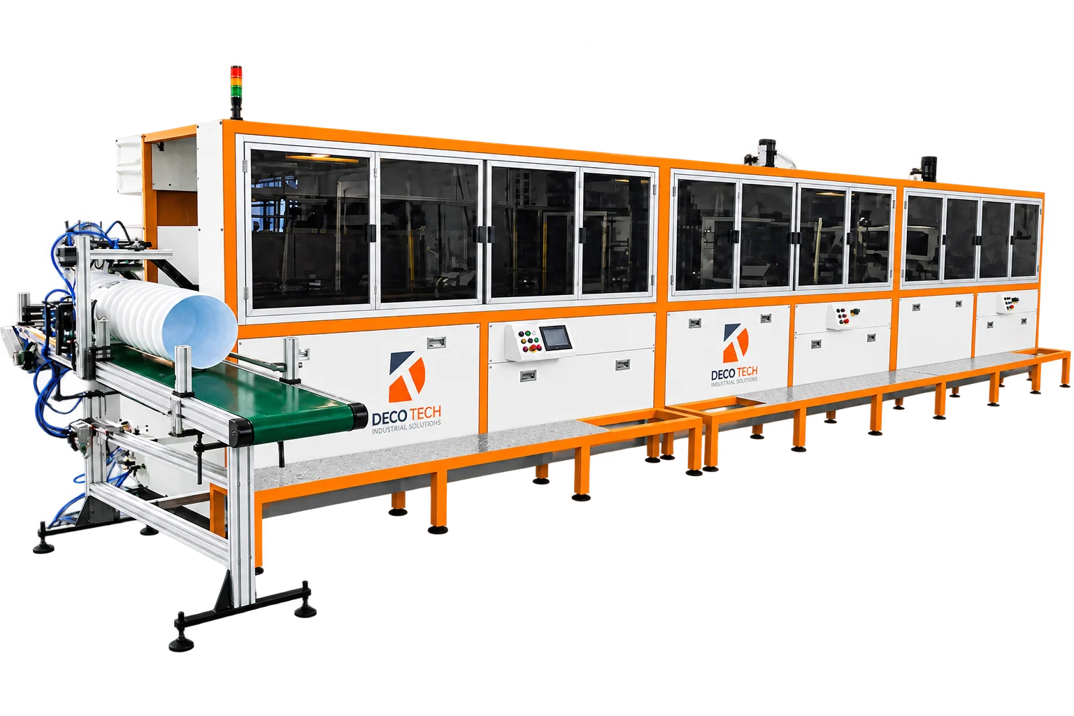 DT-1000-JUMBO Automatic Screen Printing Machine for Buckets and Large Containers
