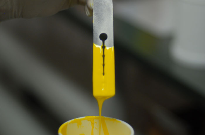 Visco Spatula for Pad & Screen Printing Ink Viscosity Control